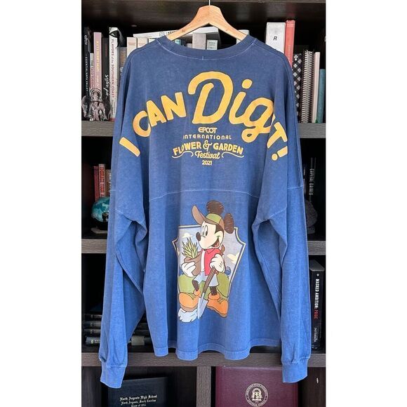 Disney Tops - NWOT Disney 2021 EPCOT Flower & Garden Fest Mickey Passholder Spirit Jersey XXL